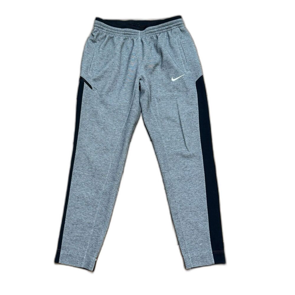 Nike Dri Fit Womens M Jogger Sweatpants Gray Black Showtime Pockets 930767-032